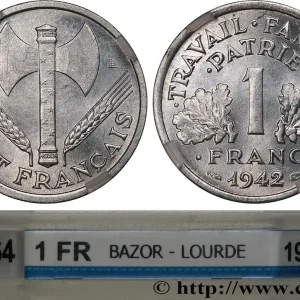 Offre Limitée 1 franc Francisque, lourde 1942 F.222/3 fmd_590006 Modernes