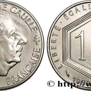 Prix Choc 1 franc De Gaulle 1988 F.227/2 fmd_590174 Modernes