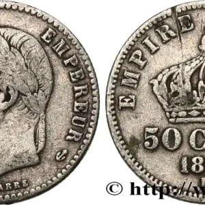 Offre Limitée 50 centimes Napoléon III, tête laurée 1865 Bordeaux F.188/8 fmd_590289 Modernes