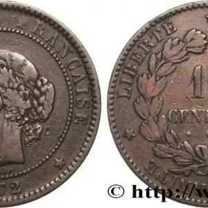 10 centimes Cérès 1872 Bordeaux F.135/9 fmd_590931 Modernes Livraison Mondiale