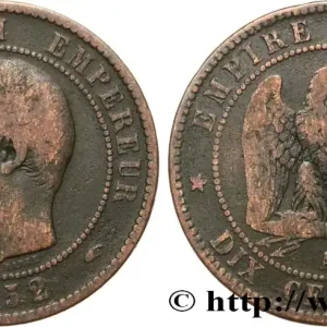 Dix centimes Napoléon III, tête nue 1852 Paris F.133/1 fmd_593719 Modernes Populaire