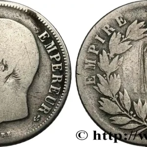 1 franc Napoléon III, tête nue 1860 Strasbourg F.214/19 fmd_595993 Modernes Vente Directe