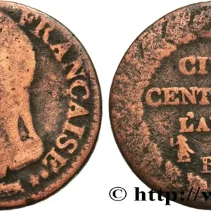 Cinq centimes Dupré, grand module 1799 Strasbourg F.115/58 fmd_596119 Modernes Nouvel Arrivage