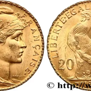 Must-Have 20 francs or Coq, Liberté Égalité Fraternité 1912 Paris F.535/6 fmd_599610 Modernes