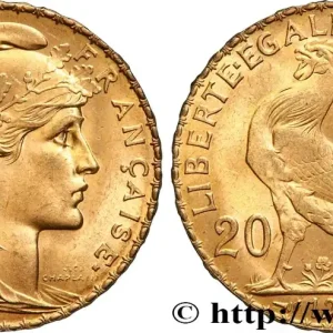Acheter Direct 20 francs or Coq, Liberté Égalité Fraternité 1914 Paris F.535/8 fmd_599623 Modernes