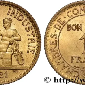 Soldes 1 franc Chambres de Commerce 1921 Paris F.218/3 fmd_908916 Modernes