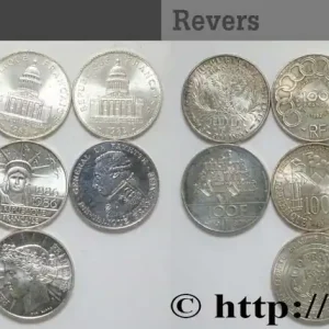 Retour Gratuit Lot de 10 pièces de 100 francs commémoratives - - F.-/ fmd_548077 Modernes