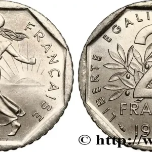 2 francs Semeuse, nickel 1993 Pessac F.272/19 fmd_568355 Modernes Seulement Aujourd’hui