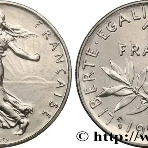 Solde 1 franc Semeuse, nickel, BU (Brillant Universel), frappe médaille 1993 Pessac F.226/41 fmd_582392 Modernes