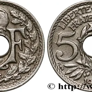 5 centimes Lindauer, petit module 1920 Paris F.122/2 fmd_583457 Modernes Marque