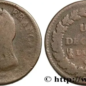 Vente Flash Un décime Dupré, grand module 1801 Genève F.129/75 fmd_583648 Modernes