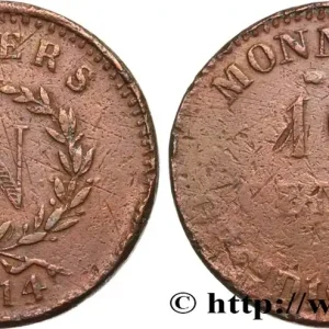 10 cent. Anvers à l’N, frappe de l’atelier de Wolschot 1814 Anvers F.130A/2 fmd_584051 Modernes Prix Choc