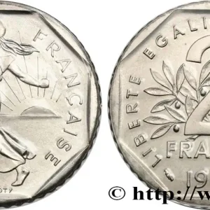 Haute Qualité 2 francs Semeuse, nickel 1982 Pessac F.272/6 fmd_586056 Modernes