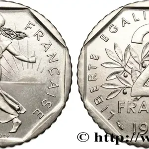 2 francs Semeuse, nickel, Brillant Universel 1987 Pessac F.272/11 fmd_586118 Modernes Satisfait Ou Remboursé