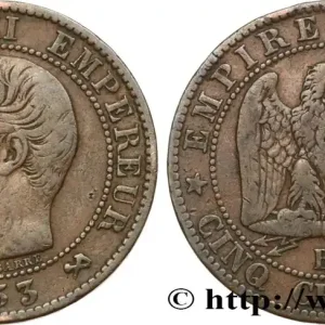 Cinq centimes Napoléon III, tête nue 1853 Rouen F.116/2 fmd_586422 Modernes Livraison Mondiale