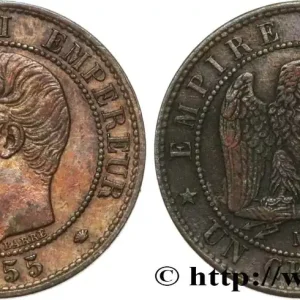 Un centime Napoléon III, tête nue 1855 Marseille F.102/23 fmd_586632 Modernes Livraison Gratuite