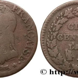 Pas Cher Cinq centimes Dupré, grand module 1800 Lille F.115/138 fmd_587032 Modernes