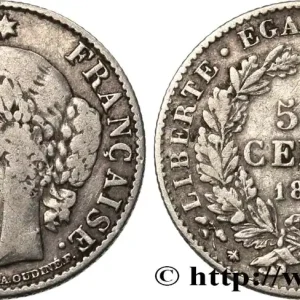 50 centimes Cérès, IIIe République 1872 Paris F.189/3 fmd_587292 Modernes Original