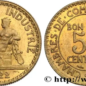 50 centimes Chambres de Commerce 1922 Paris F.191/4 fmd_589252 Modernes Artisanat