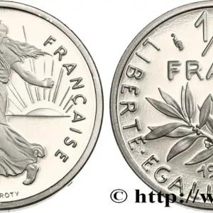 Soldes 1/2 franc Semeuse, Belle Épreuve 1994 Pessac F.198/36 var. fmd_590040 Modernes