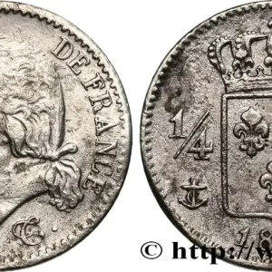 1/4 franc Louis XVIII 1823 Paris F.163/24 fmd_590366 Modernes Acheter En Ligne