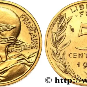 5 centimes Marianne 1977 Pessac F.125/13 fmd_591180 Modernes Satisfait Ou Remboursé