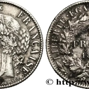 1 franc Cérès, IIIe République 1872 Bordeaux F.216/6 fmd_595998 Modernes Livraison Mondiale