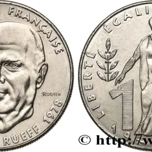 Solde 1 franc Jacques Rueff 1996 Pessac F.231/2 fmd_575400 Modernes