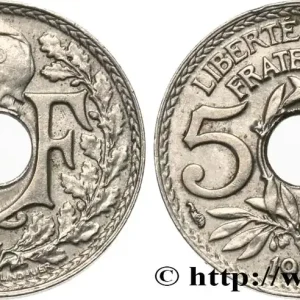 Premium 5 centimes Lindauer, petit module 1933 Paris F.122/16 fmd_591144 Modernes