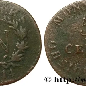 5 cent. Anvers à l’N, frappe de l’atelier de Wolschot 1814 Anvers F.115B/1 fmd_605163 Modernes Offre Exclusive