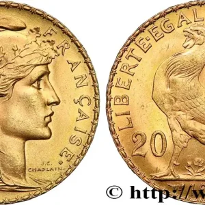 20 francs or Coq, Liberté Égalité Fraternité 1911 Paris F.535/5 fmd_616136 Modernes Gros Lot