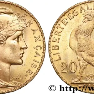 20 francs or Coq, Liberté Égalité Fraternité 1911 Paris F.535/5 fmd_616121 Modernes Acheter Direct