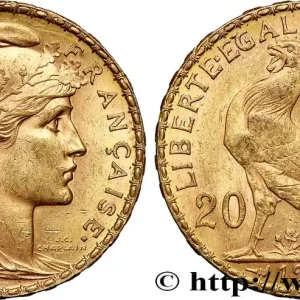 Livraison Express 20 francs or Coq, Liberté Égalité Fraternité 1911 Paris F.535/5 fmd_616120 Modernes