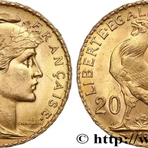 20 francs or Coq, Liberté Égalité Fraternité 1909 Paris F.535/3 fmd_616027 Modernes Dernière Chance