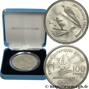 Quantité Limitée Belle Épreuve 100 francs - Saut à ski / Belle Époque 1991 Paris F5.1614 1 fmd_605428 Modernes