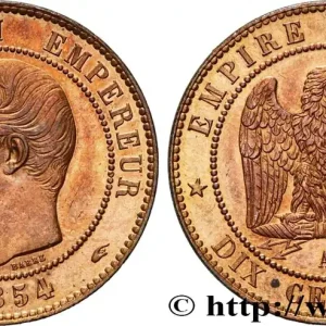 Pas Cher Dix centimes Napoléon III, tête nue 1854 Paris F.133/11 fmd_599379 Modernes