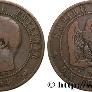 Dix centimes Napoléon III, tête nue 1854 Lille F.133/18 fmd_597139 Modernes Achetez Aujourd’hui