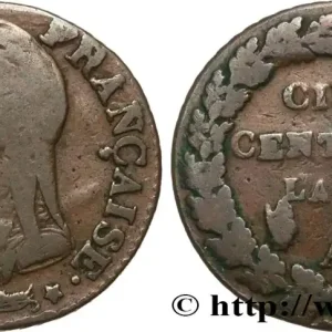 Cinq centimes Dupré, grand module 1800 Paris F.115/85 fmd_593051 Modernes Nouvelle Collection