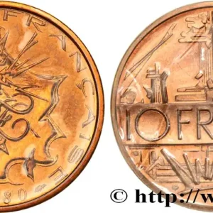 10 francs Mathieu 1980 Pessac F.365/8 fmd_591205 Modernes Nouveauté