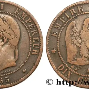 Dix centimes Napoléon III, tête laurée 1865 Paris F.134/16 fmd_584632 Modernes Artisanat