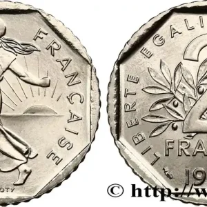 2 francs Semeuse, nickel, BU (Brillant Universel) 1998 Pessac F.272/26 fmd_570930 Modernes Tendance