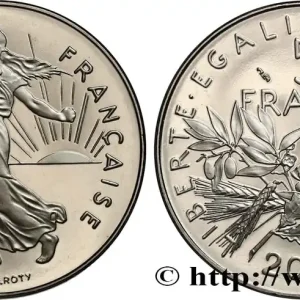 5 francs Semeuse, nickel, BE (Belle Épreuve) 2001 Pessac F.341/37 var. fmd_570867 Modernes Commander Maintenant