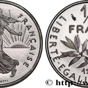 1/2 franc Semeuse, BE (Belle Épreuve) 1999 Pessac F.198/42 var. fmd_569071 Modernes Remise