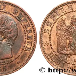 Nouvelle Collection Deux centimes Napoléon III, tête nue 1855 Marseille F.107/36 fmd_584173 Modernes