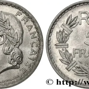 Promotion Saisonnière 5 francs Lavrillier, aluminium 1947 F.339/9 fmd_563284 Modernes