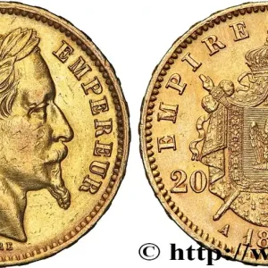 Offre Spéciale 20 francs or Napoléon III, tête laurée 1866 Paris F.532/13 fmd_611445 Modernes