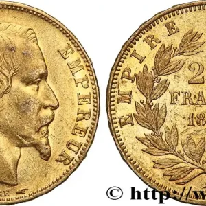 Original 20 francs or Napoléon III, tête nue 1854 Paris F.531/2 fmd_611353 Modernes