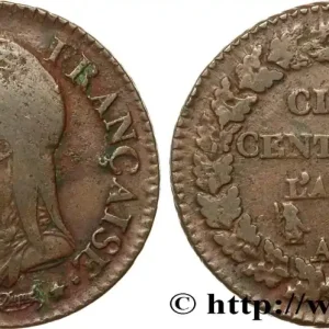 Cinq centimes Dupré, grand module 1800 Metz F.115/106 fmd_605146 Modernes Nouveauté