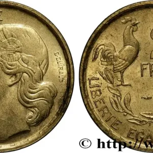 20 francs G. Guiraud, 4 faucilles 1950 F.402/3 fmd_604500 Modernes Populaire