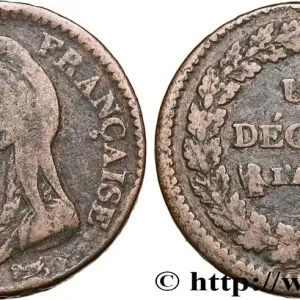 Réduction Un décime Dupré, grand module 1800 Paris F.129/50 fmd_583570 Modernes
